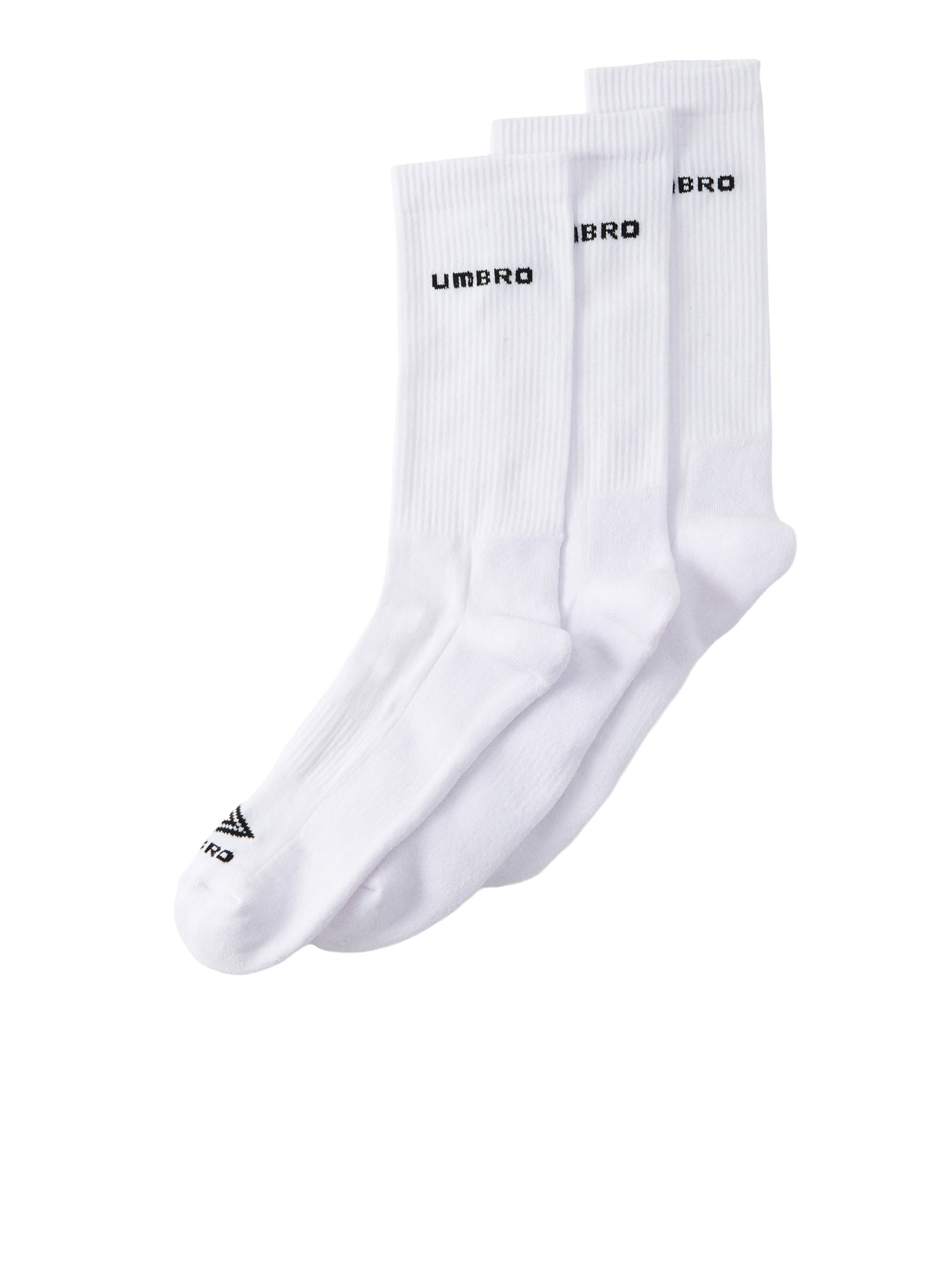 UMBRO Κάλτσες σε λευκό: μπροστά