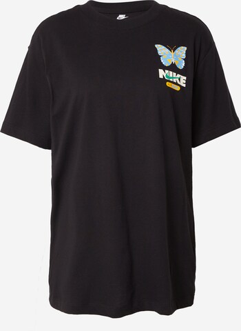 Nike Sportswear T-Shirt in Schwarz: predná strana