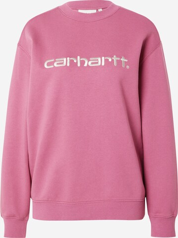 Carhartt WIP Mikina – červená: přední strana