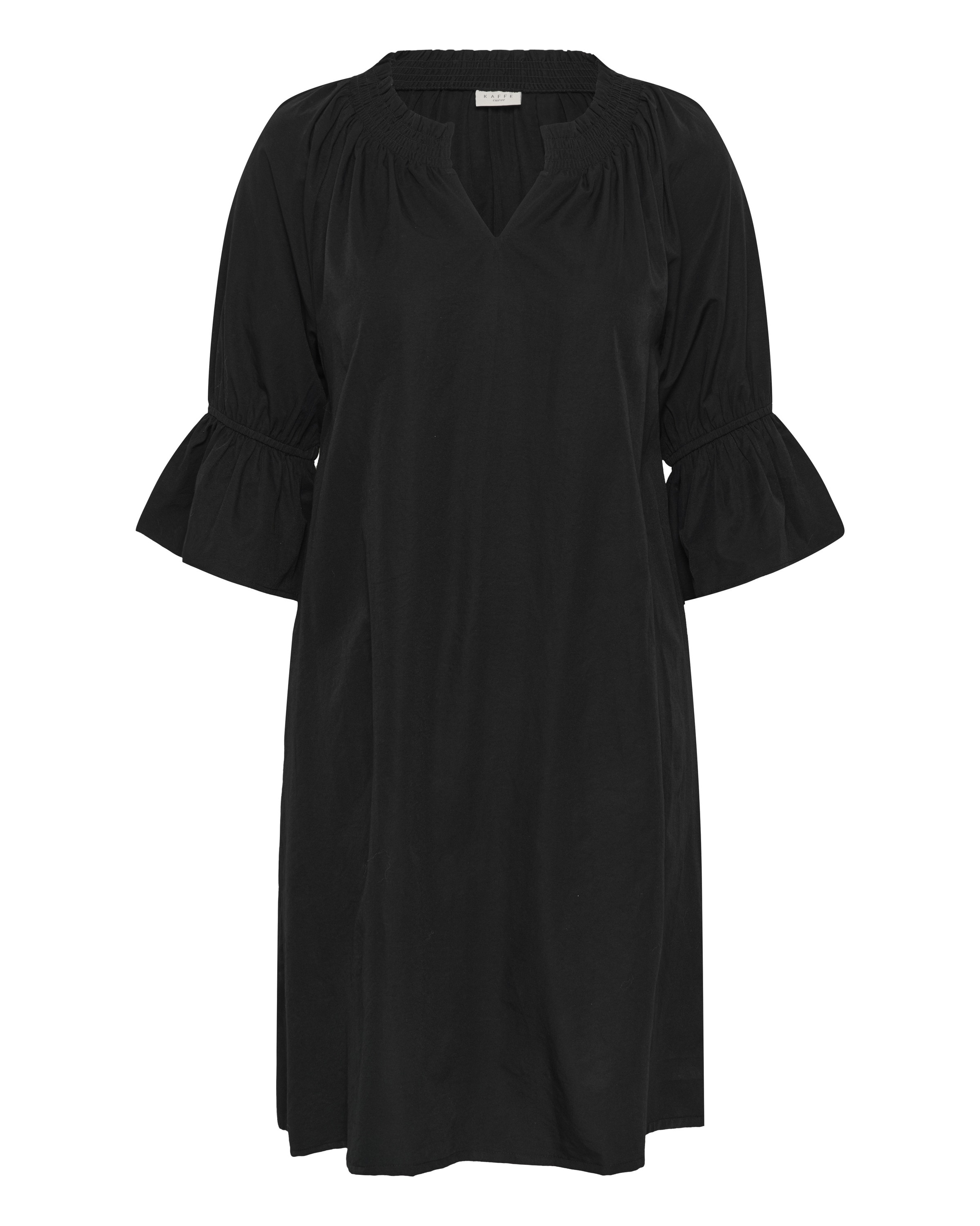KAFFE CURVE Kleid 'KCirsa' in Schwarz: Vorderseite