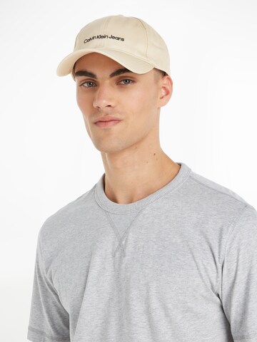 Casquette Calvin Klein Jeans en beige