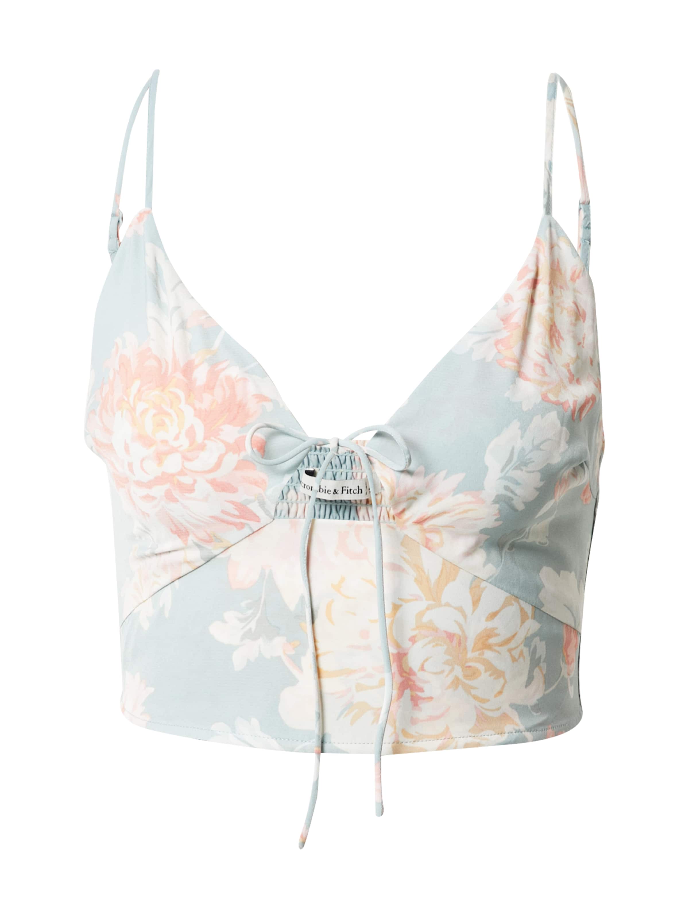 Abercrombie & Fitch Top - Modrá: predná strana