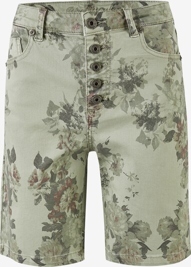 Blue Monkey Jeans 'Alexis' in hellgrün / dunkelgrün, Produktansicht