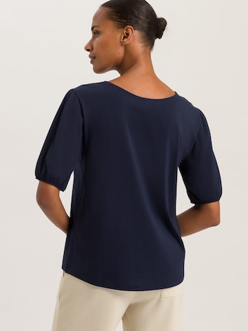 Hanro Shirt 'Natural Shirt' in Blue