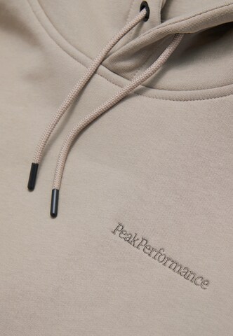 PEAK PERFORMANCE Sweatshirt in Beige