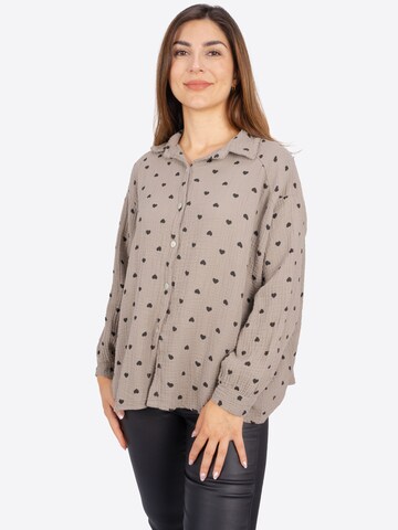 Chemisier 'Liya' Seasons of April en gris