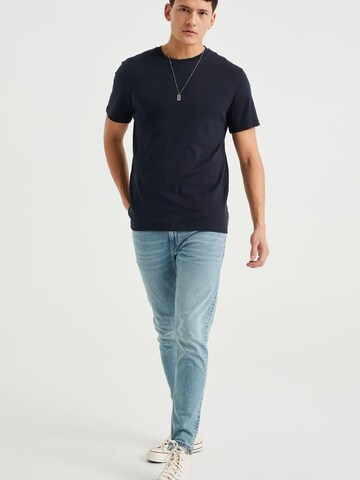 WE Fashion Kitsas Teksapüksid, värv sinine