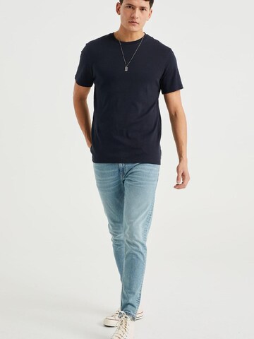 WE Fashion Skinny Jeans in Blauw