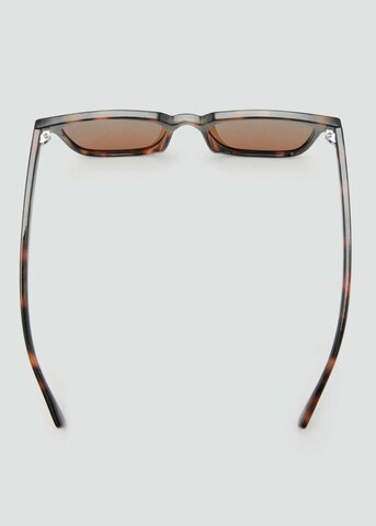 MANGO MAN Sonnerbrille 'Bosco' in Braun