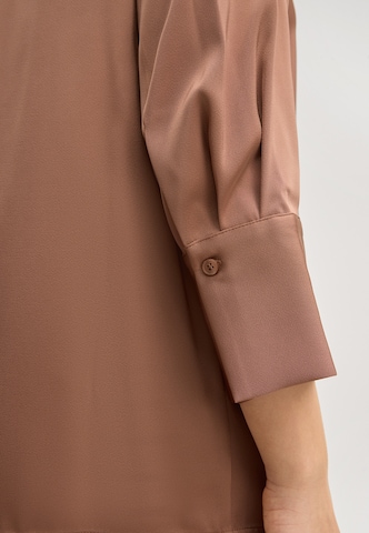 JOOP! Blouse 'Bärbel' in Bruin