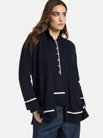 Elena Mirò Knit Cardigan in Black: front