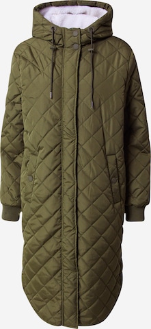 Freequent Between-Seasons Coat 'TULLA' in Green: front