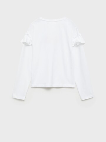 MANGO KIDS Shirt 'NICE' in White