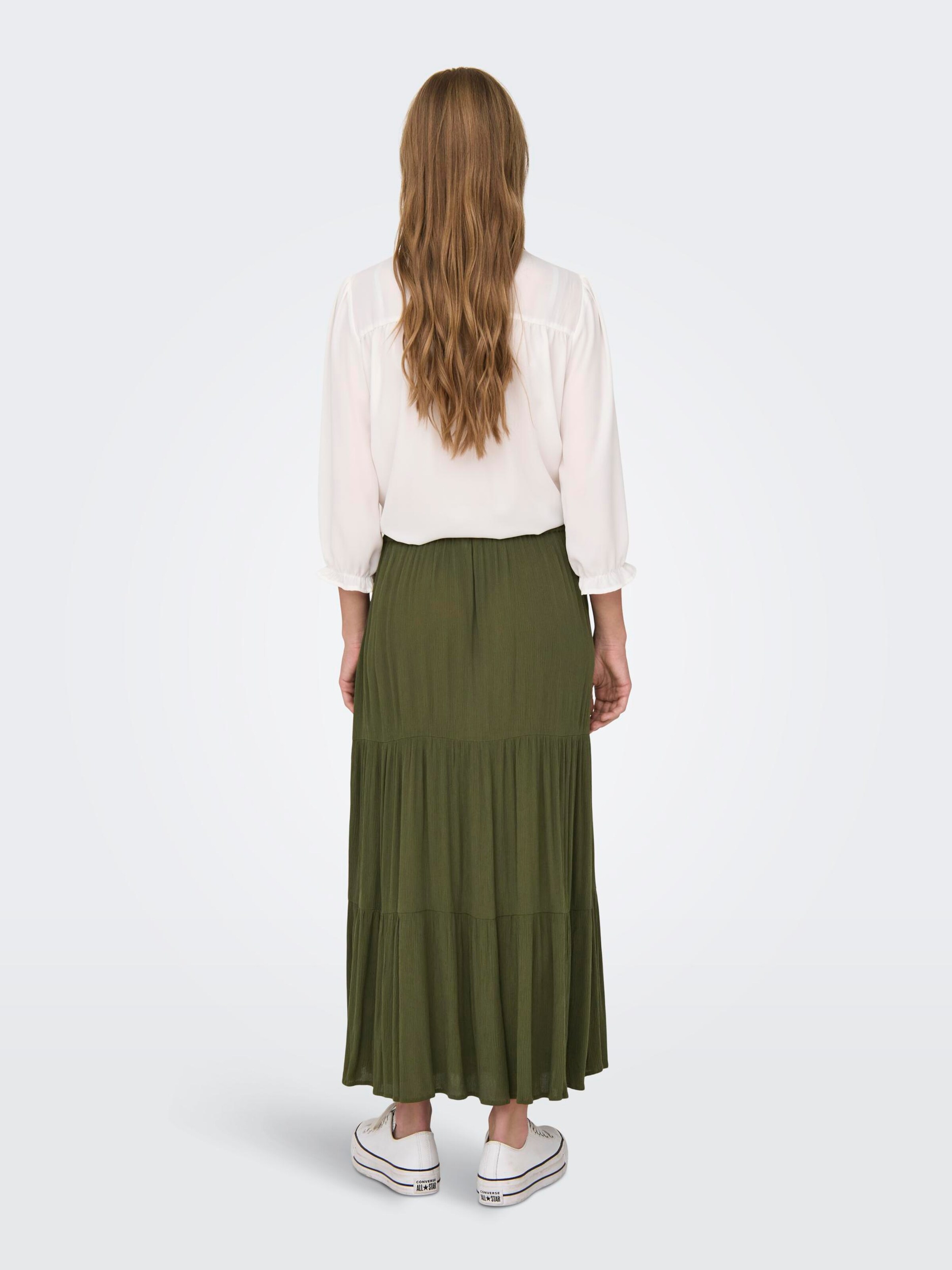 ONLY Skirt 'ONLMikka' in Olive | ABOUT YOU