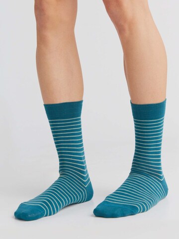 Albero Natur Socks '6er Pack Unisex hochwertige Socken mit längerem Bündchen' in Green: front