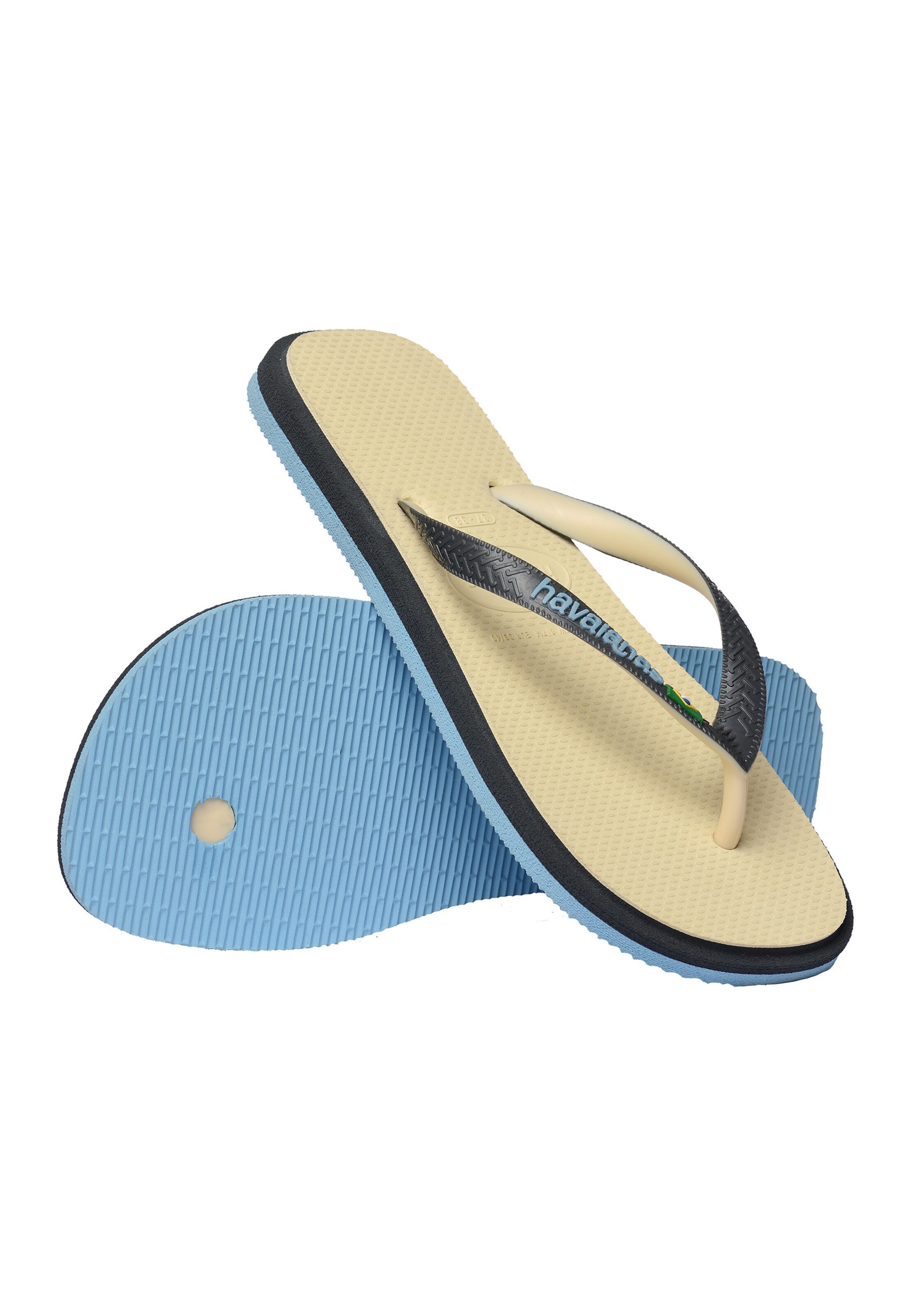 Zoccoletto 'Brasil' di HAVAIANAS in nero