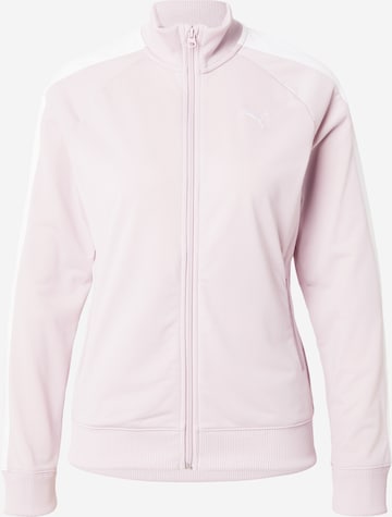 PUMA Sportovní bunda – pink: přední strana