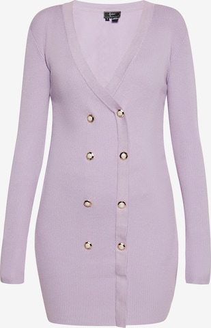 Robe faina en violet : devant