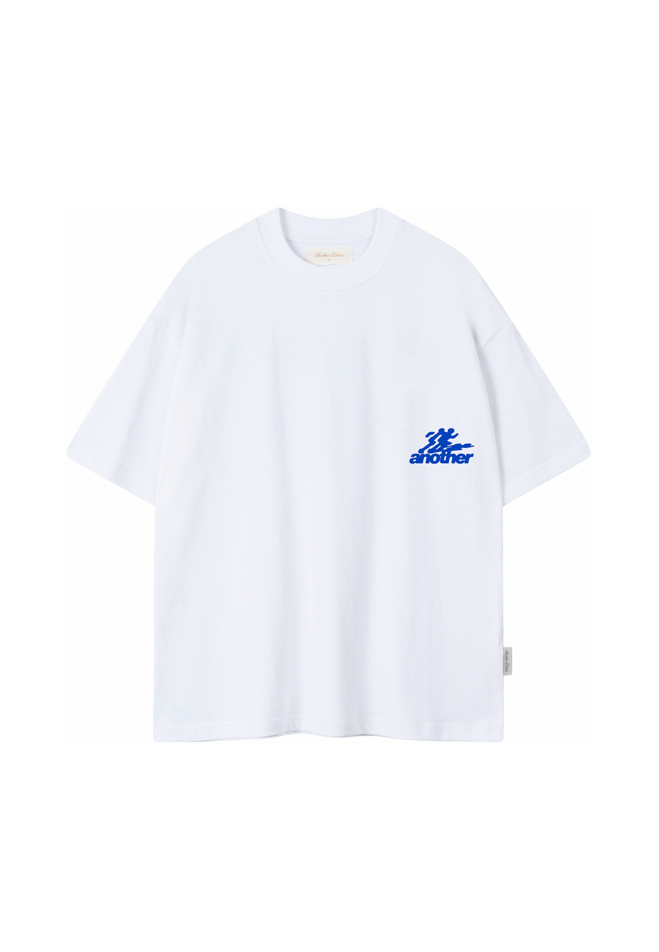 Another Cotton Lab - Camisa 'SRC Sporting Goods' em branco: frente