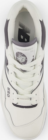 Sneaker low '550' de la new balance pe alb