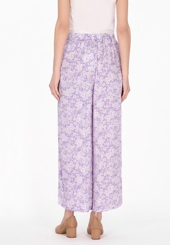 Usha Loosefit Broek in Lila
