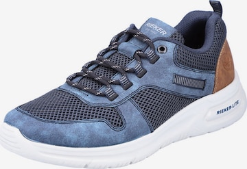 Rieker Athletic Lace-Up Shoes in Blue: front