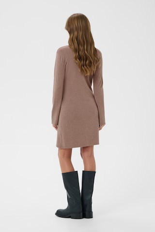 SAINT TROPEZ Gebreide jurk 'Amber' in Beige