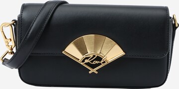 Borsa a tracolla di Karl Lagerfeld in nero: frontale