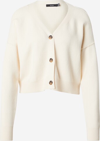 Cardigan 'GOLD' VERO MODA en beige : devant