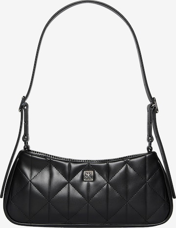 Calvin Klein - Bolso de hombro en negro: frente