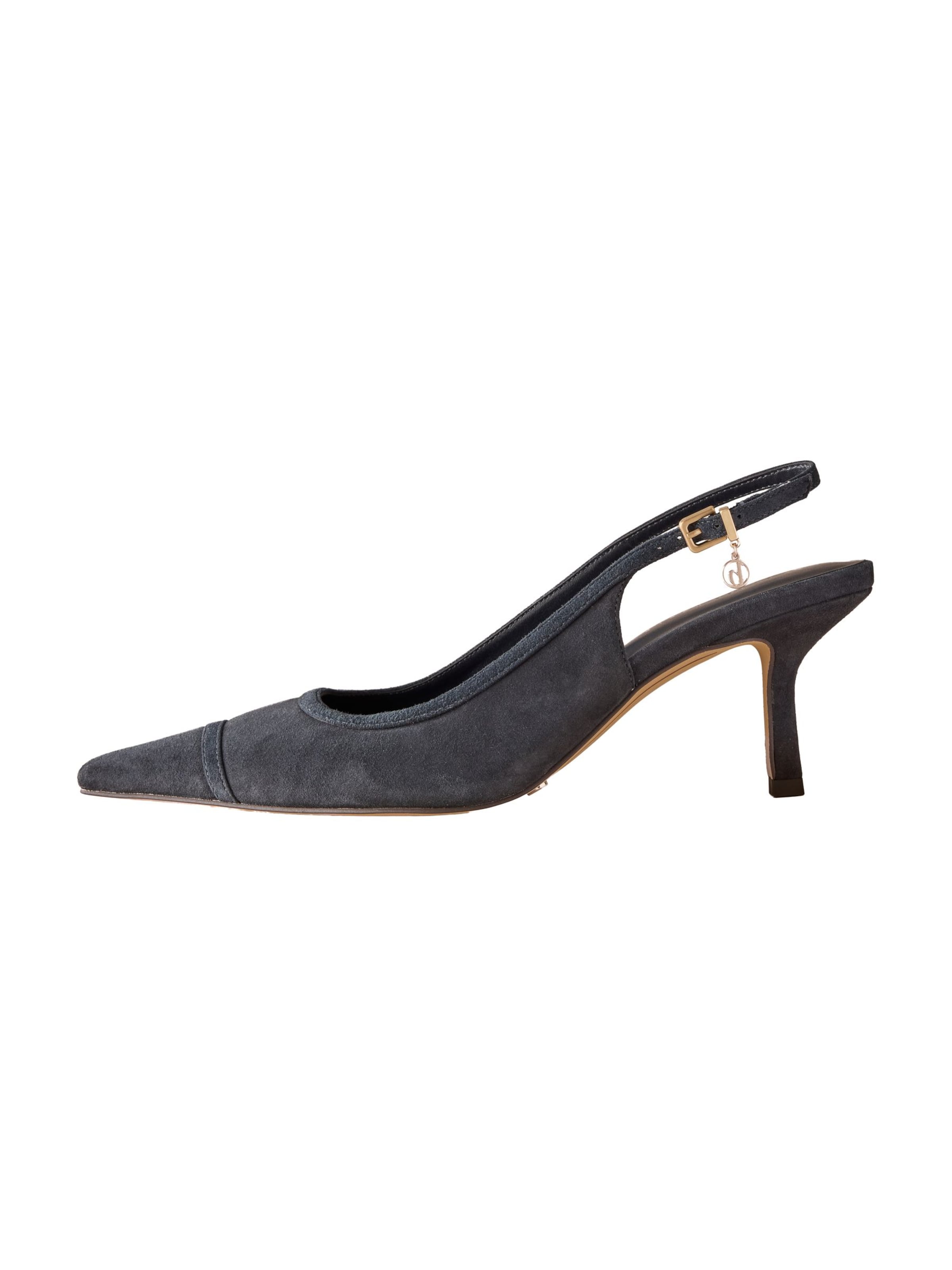 B by Ted Baker - Zapatos destalonado en azul: frente