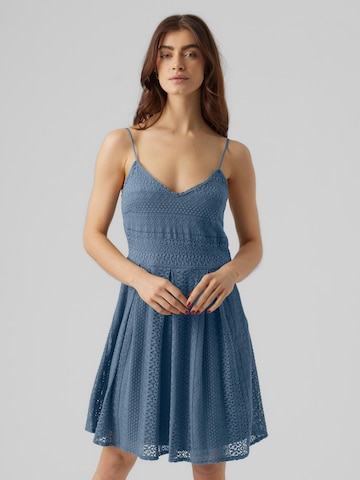 VERO MODA Summer Dress 'HONEY' in Blue: front