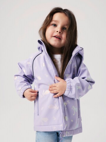 Veste fonctionnelle 'NMFAlfa08' NAME IT en violet : devant