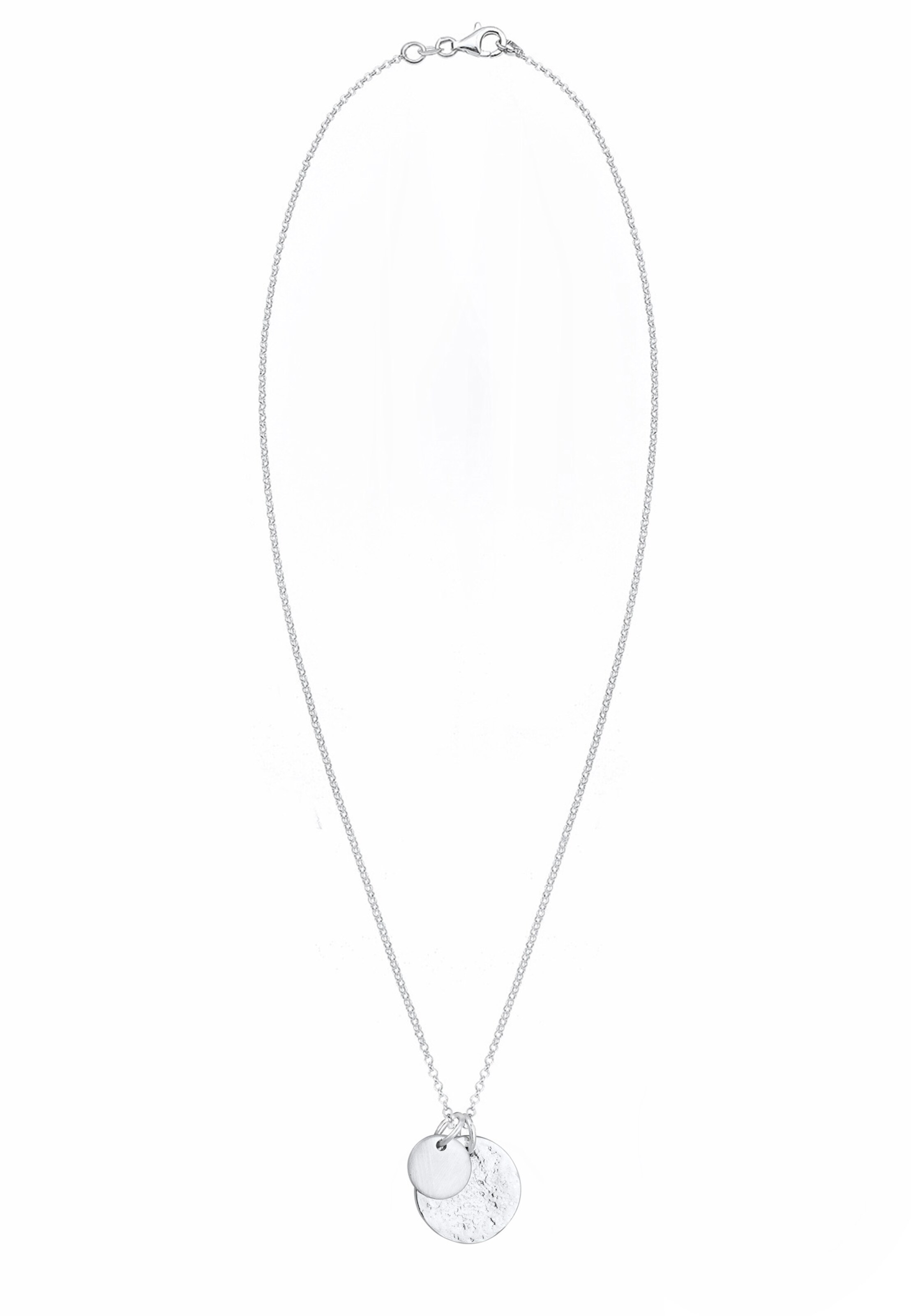 ELLI Retiazka 'Geo' - Strieborná: predná strana