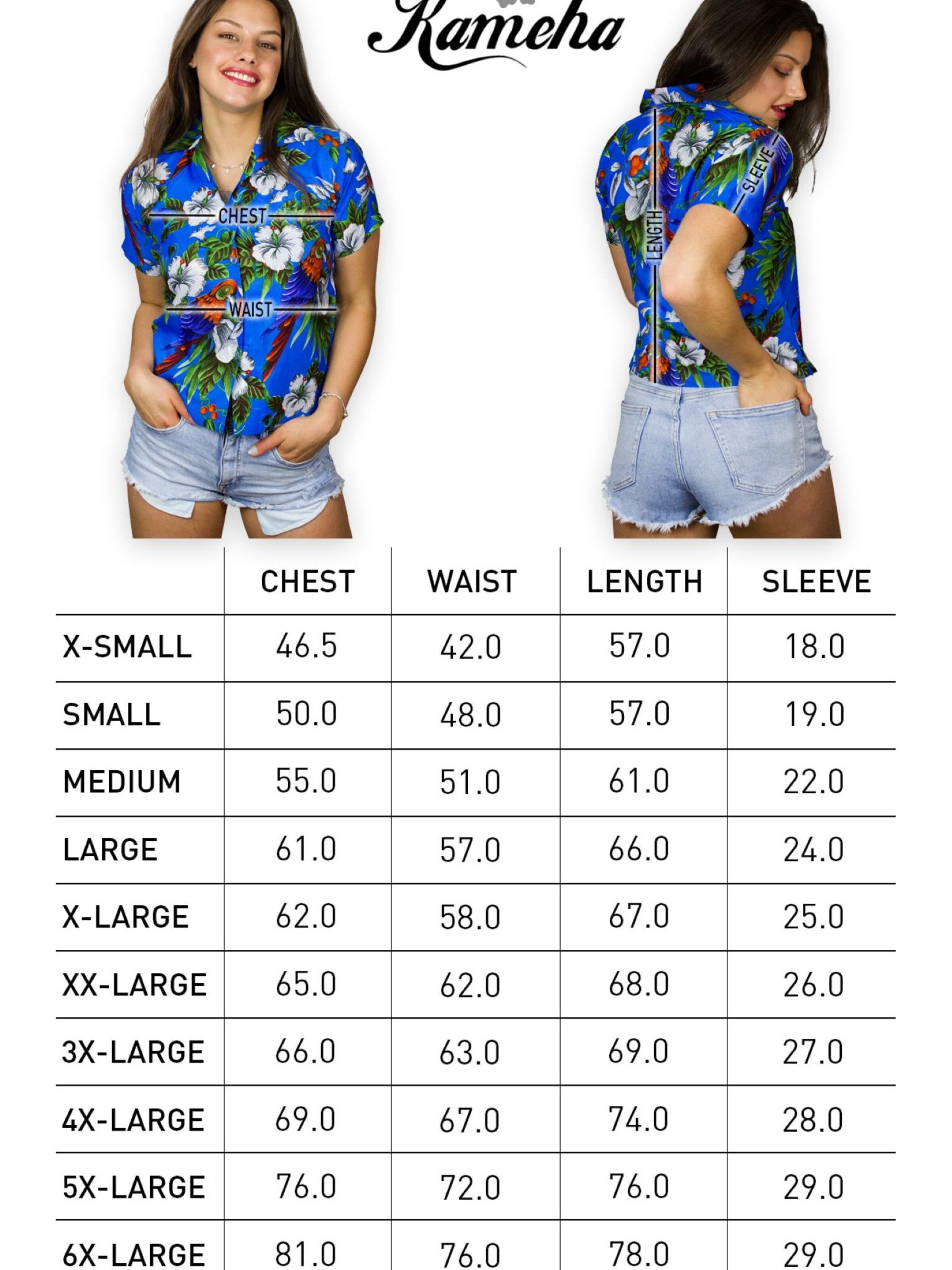 King Kameha Blouse 'Cherryparrot' in Blue