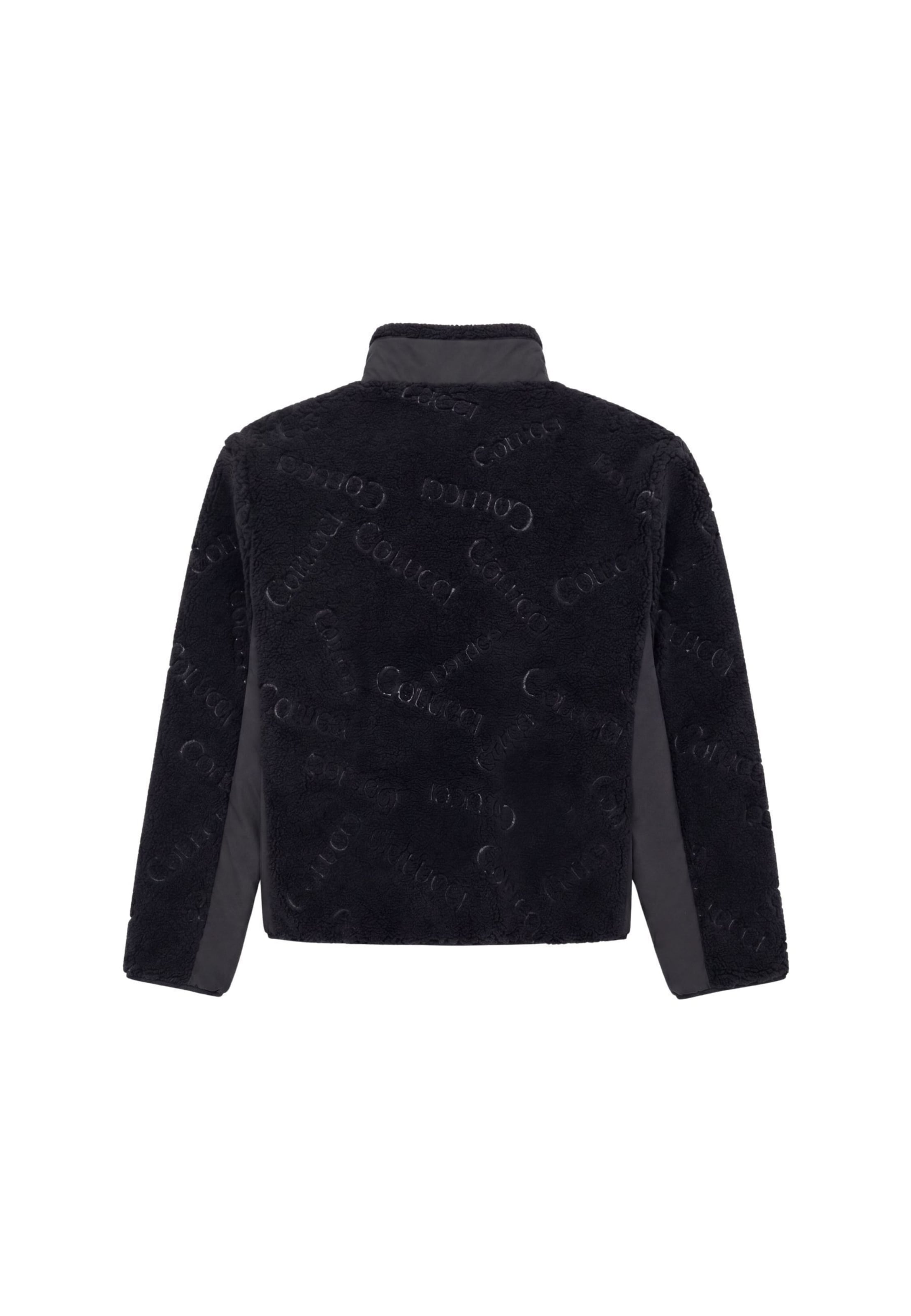Colucci Fleece jas in Zwart