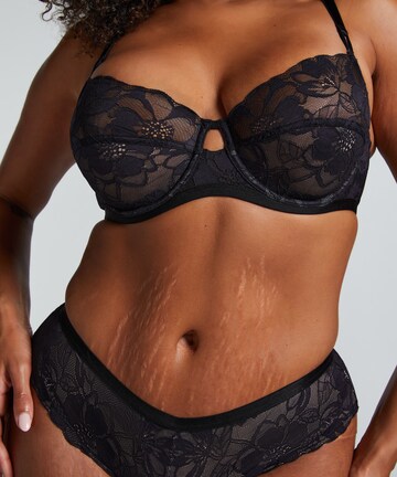 T-shirt Reggiseno 'Sophia' di Hunkemöller in nero: frontale