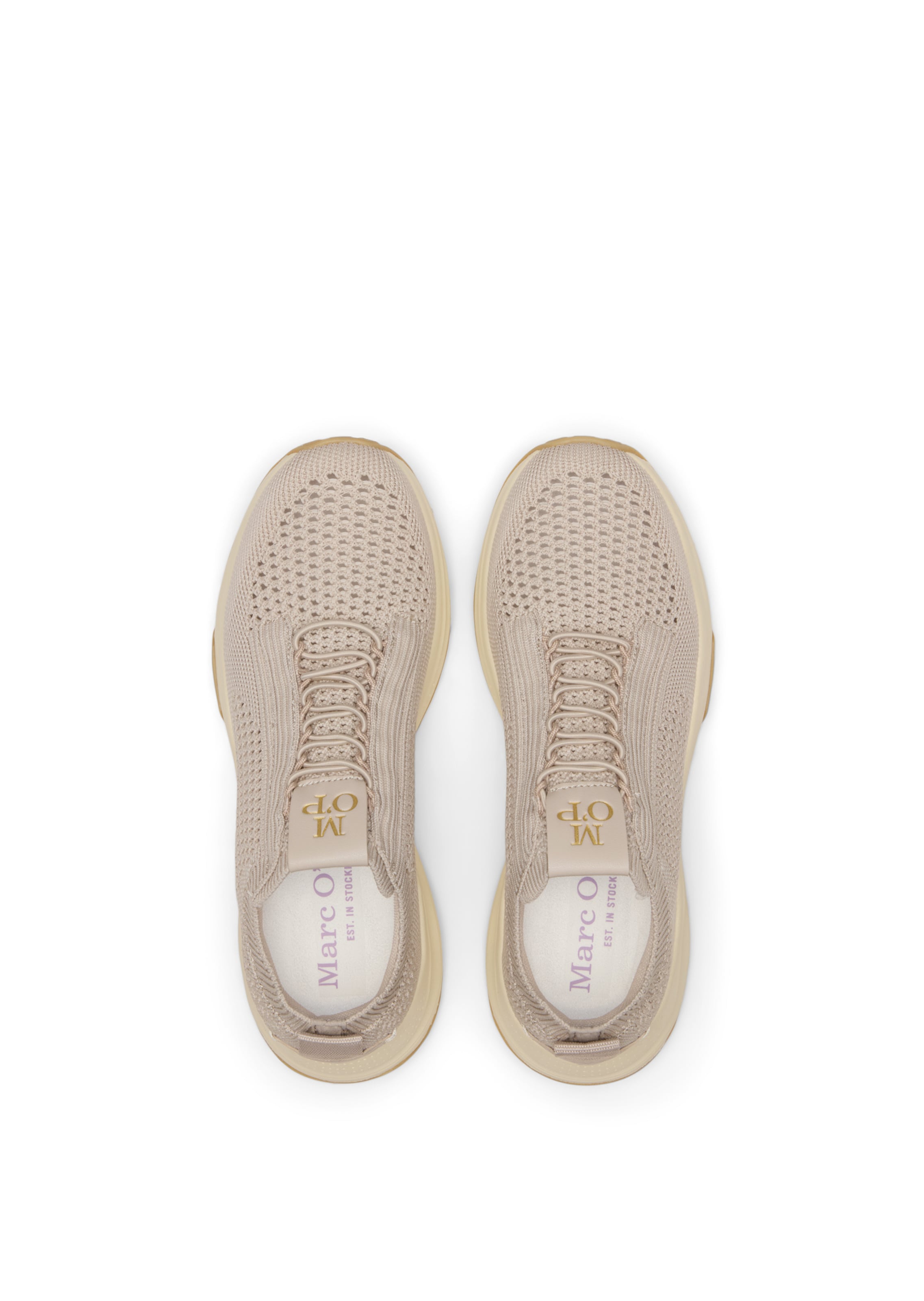 Marc O'Polo Platform trainers 'Liv' in Beige