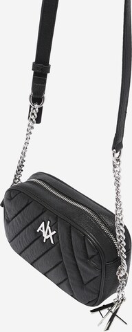 Sac à bandoulière ARMANI EXCHANGE en noir : devant