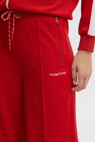 The Jogg Concept Wide Leg Hose 'SIMA' in Rot