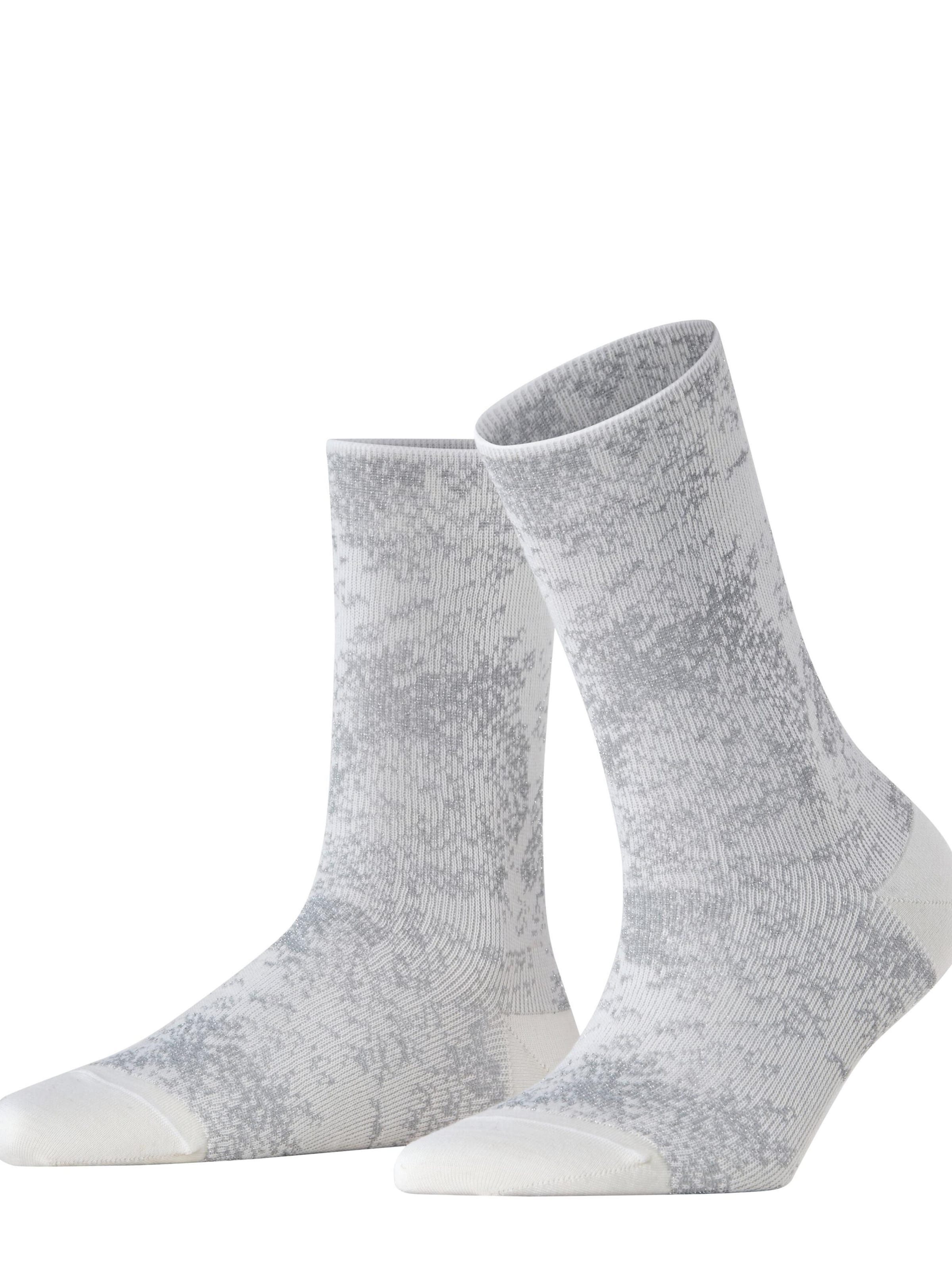 FALKE Socken 'Sparkle Dust'‌‌‌‌‌‌‌‌‌‌ in Weiß: Vorderseite