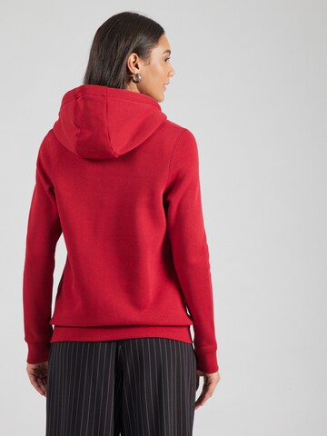 19V69 ITALIA Collegetakki 'MIA' värissä punainen: takapuoli