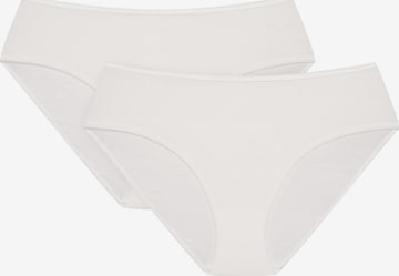 Henderson Broekje 'Taillenslip Blue im 2er Pack, leichter Shaping Effekt, hohe Leibhöhe' in Beige: voorkant