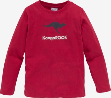 KangaROOS Shirt in Rot: predná strana