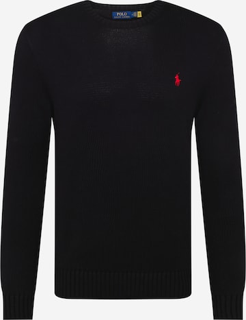 Polo Ralph Lauren Regular fit Sweater in Black: front
