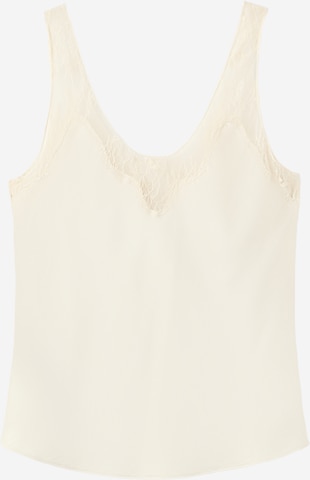 MANGO Toppi 'REIA' värissä beige: etupuoli