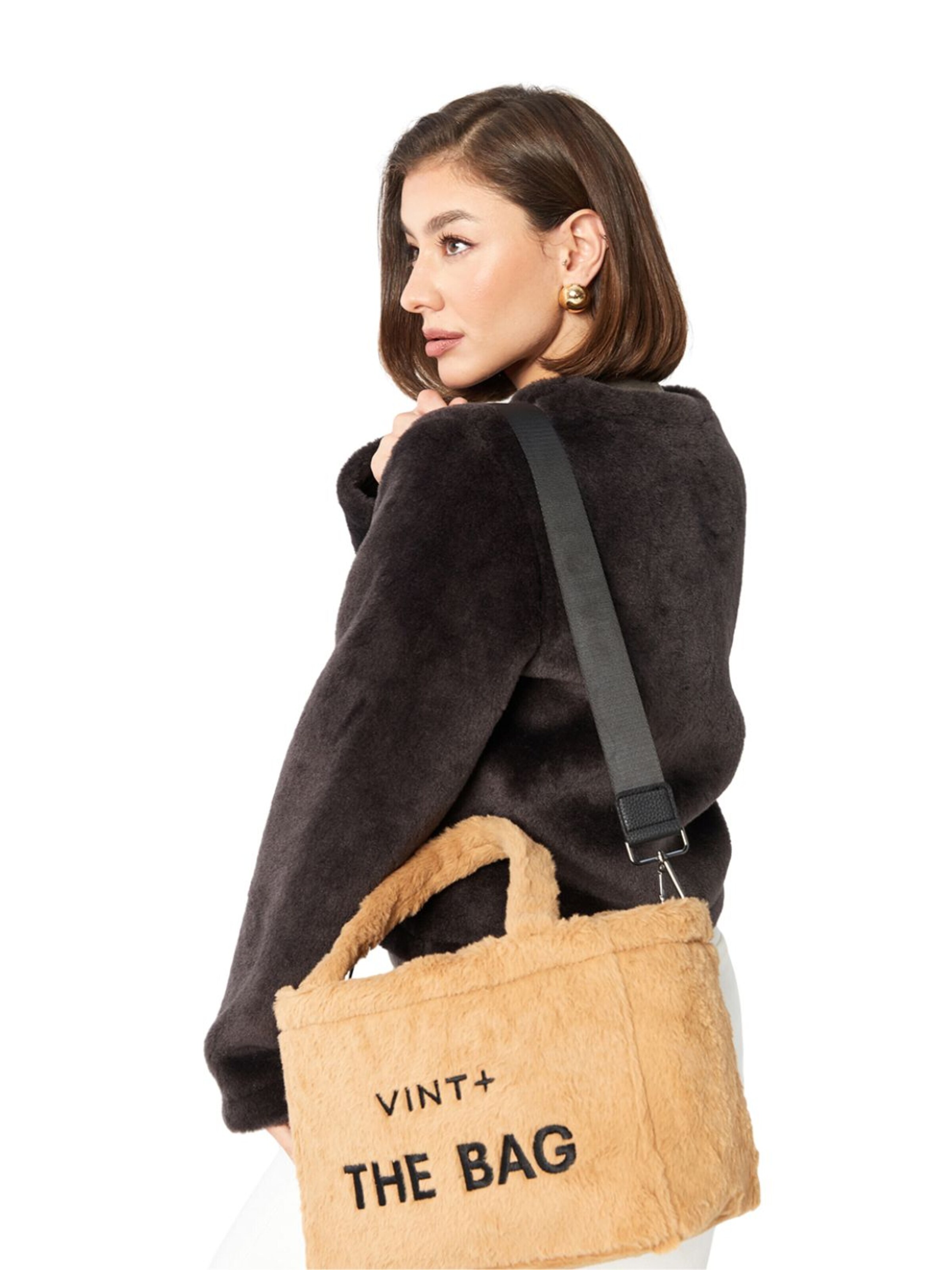 Sacs à main 'Fluffy Bag Small' VINT+ en marron