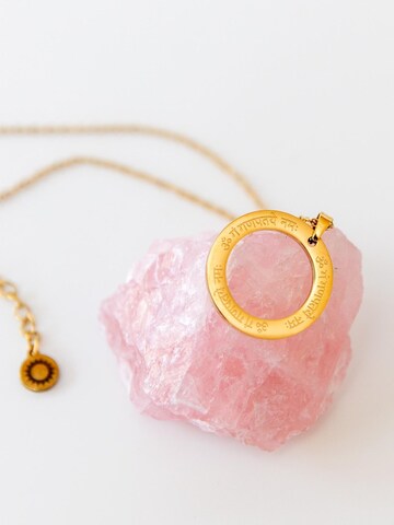 Divasya Necklace 'Ganesha Mantra' in Gold