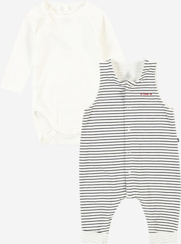 balta PETIT BATEAU Rinkinys: priekis