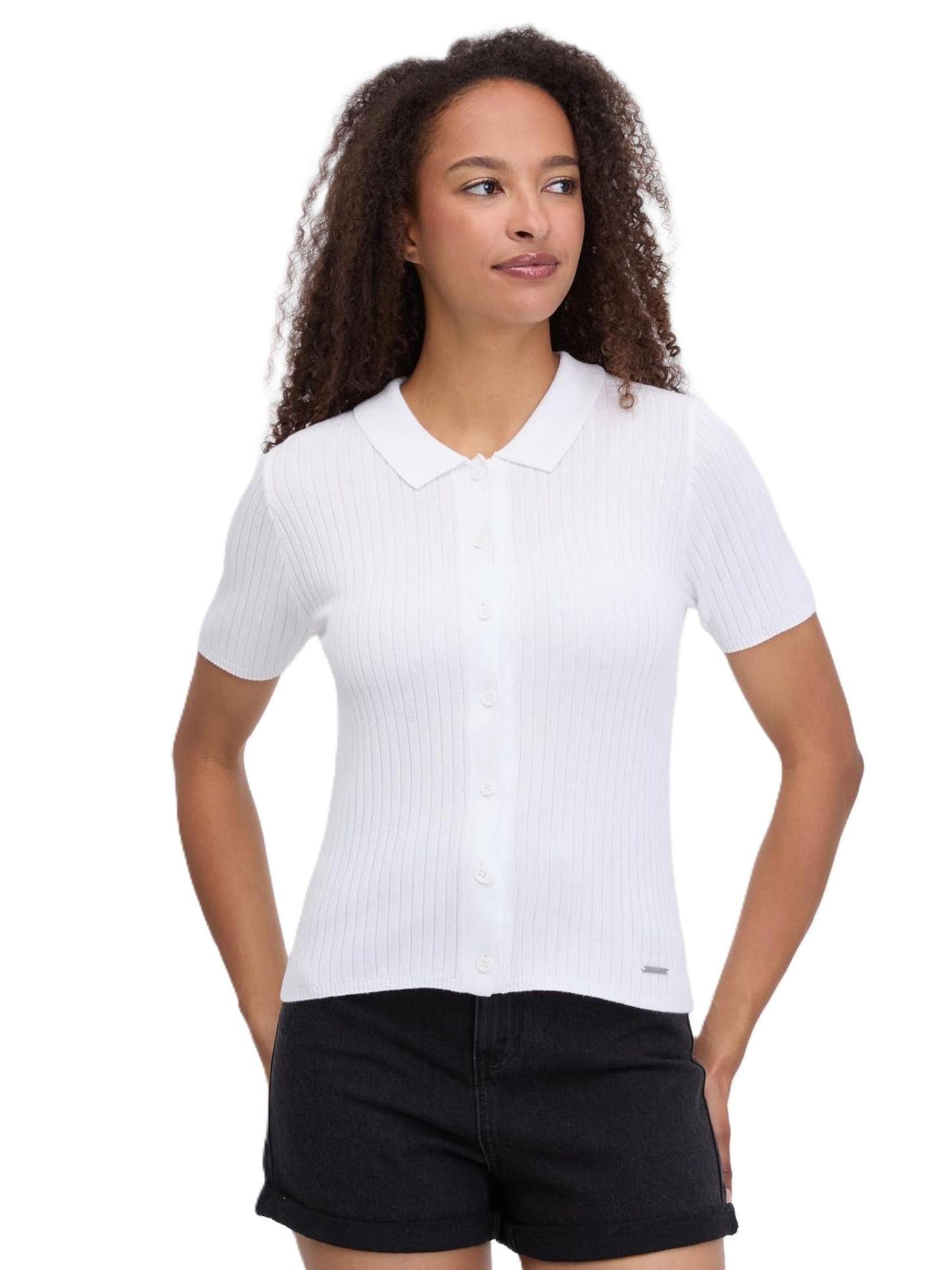 Ragwear Shirt 'TRAVOLTO' in White: front